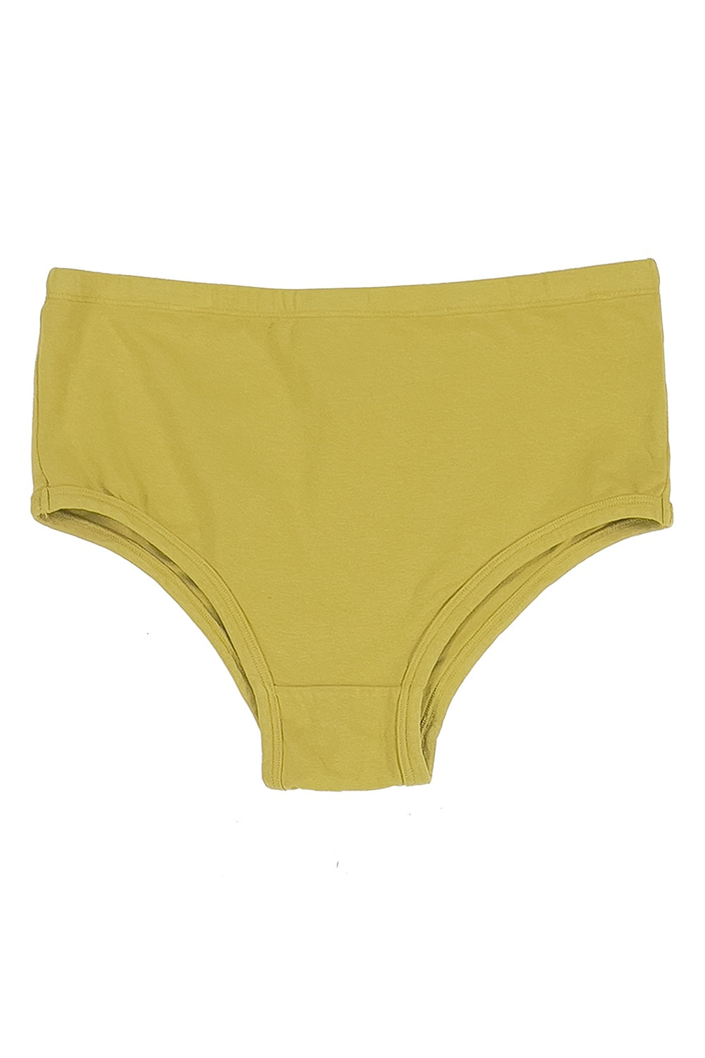 High Waist Brief | Jungmaven Hemp Clothing & Accessories / Color: Citrine Yellow