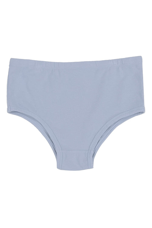 High Waist Brief | Jungmaven Hemp Clothing & Accessories / Color: Coastal Blue