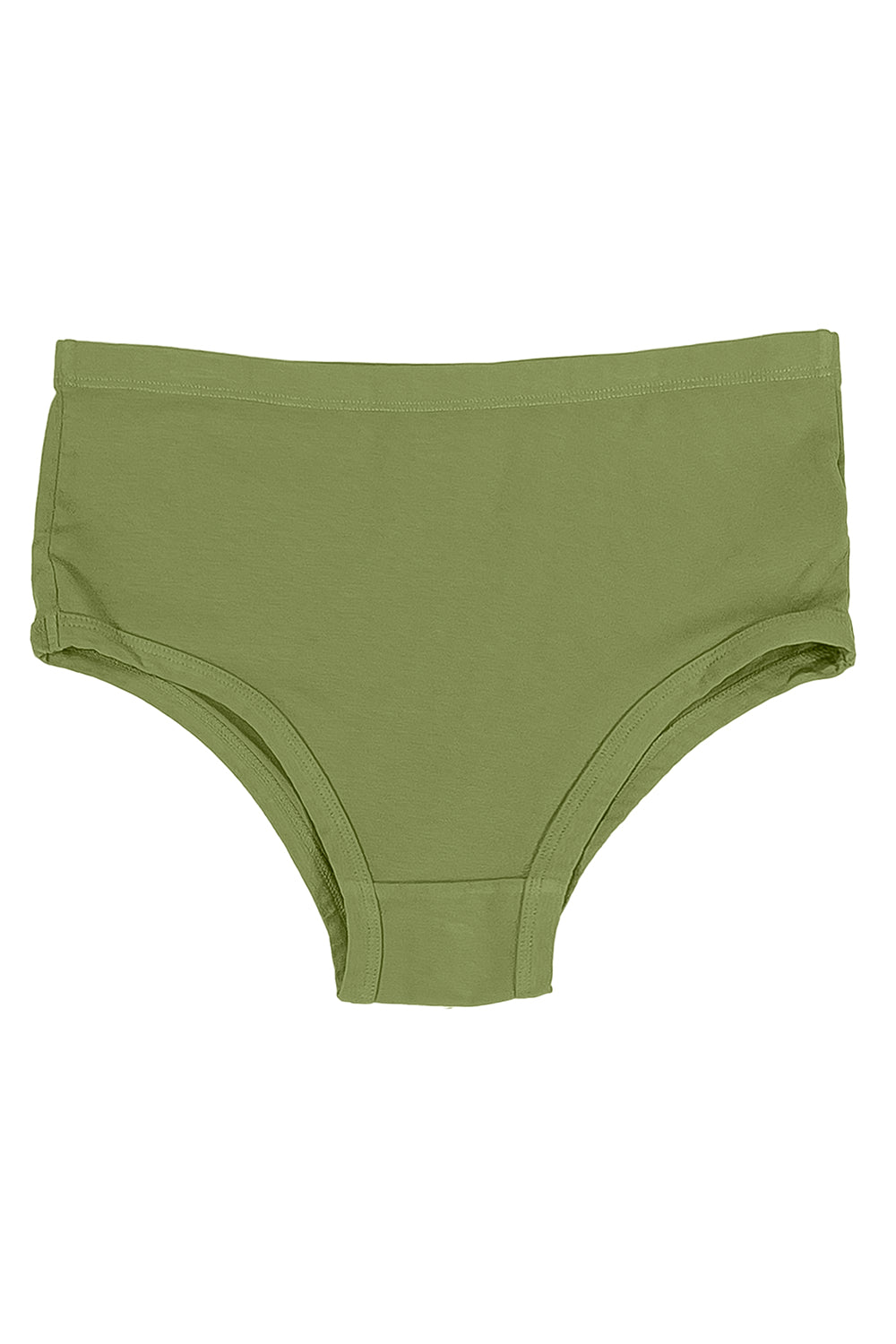 High Waist Brief - Sale Colors | Jungmaven Hemp Clothing & Accessories / Color: Dark Matcha