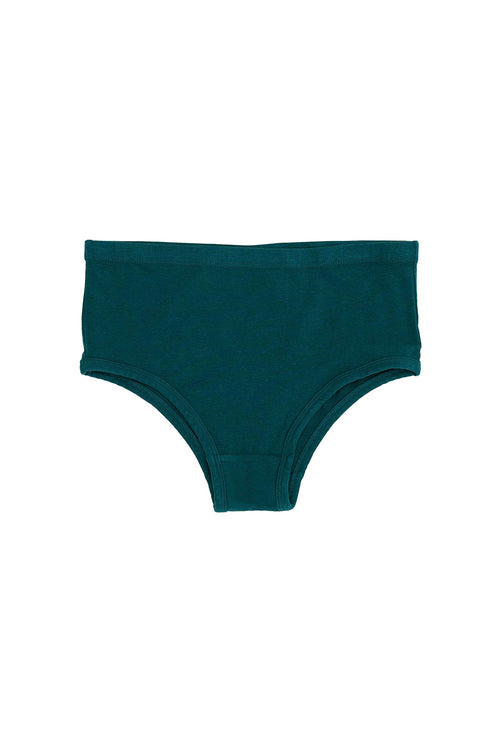 High Waist Brief | Jungmaven Hemp Clothing & Accessories / Color: Deep Teal