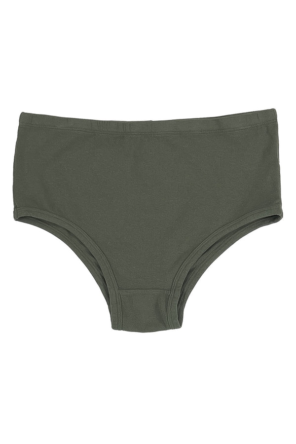 High Waist Brief | Jungmaven Hemp Clothing & Accessories / Color: Olive Green