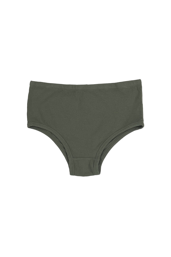 High Waist Brief | Jungmaven Hemp Clothing & Accessories / Color: Olive Green