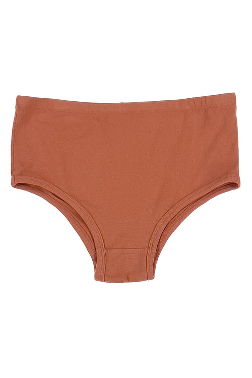 High Waist Brief | Jungmaven Hemp Clothing & Accessories / Color: Rooibos Tea