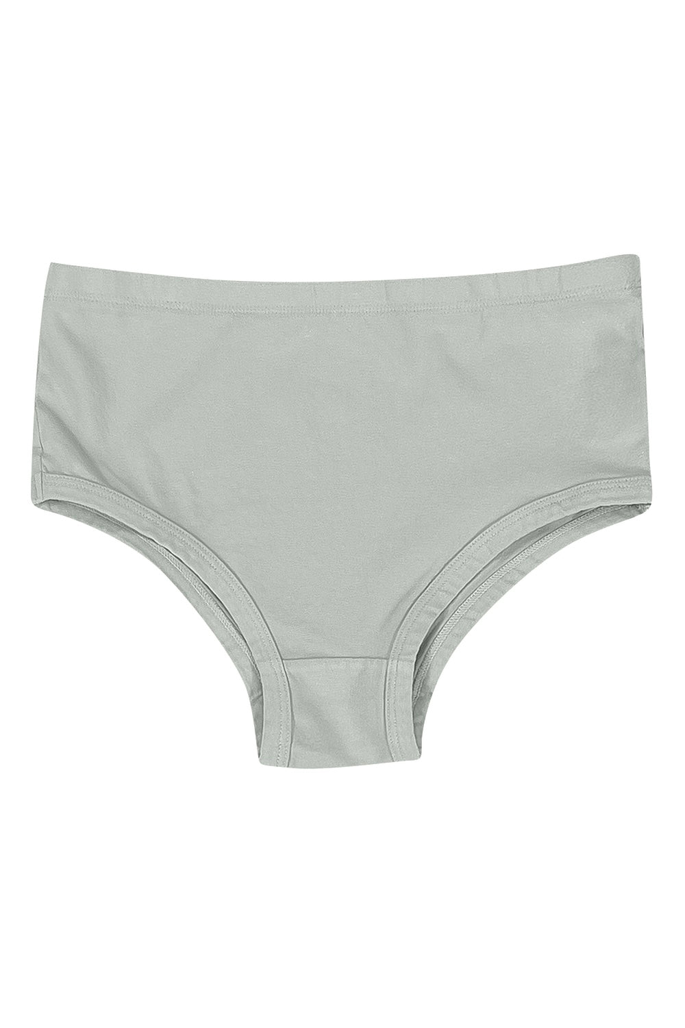 Essential Organic Cotton High Waisted Brief in Grey