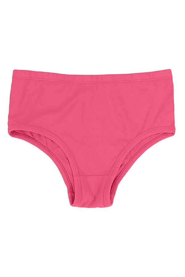 High Waist Brief - Sale Colors | Jungmaven Hemp Clothing & Accessories / Color: Sunset Coral