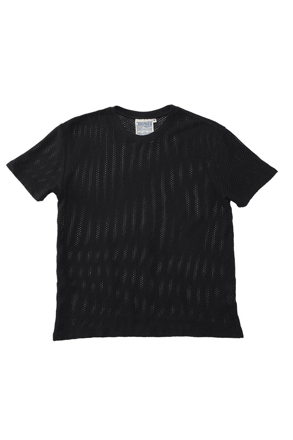 Highline Mesh Tee | Jungmaven Hemp Clothing & Accessories / Color: Black