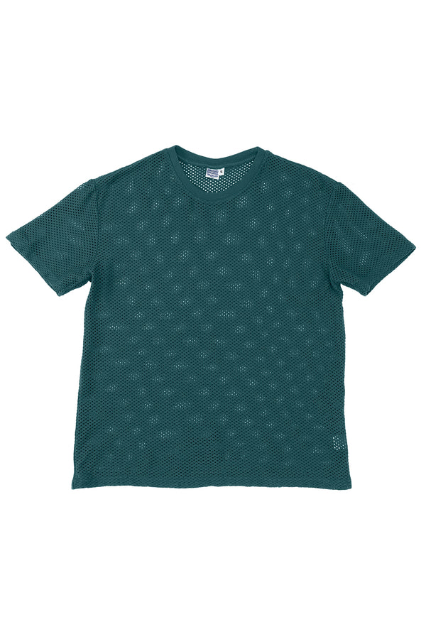 Highline Mesh Tee | Jungmaven Hemp Clothing & Accessories / Color: Deep Teal