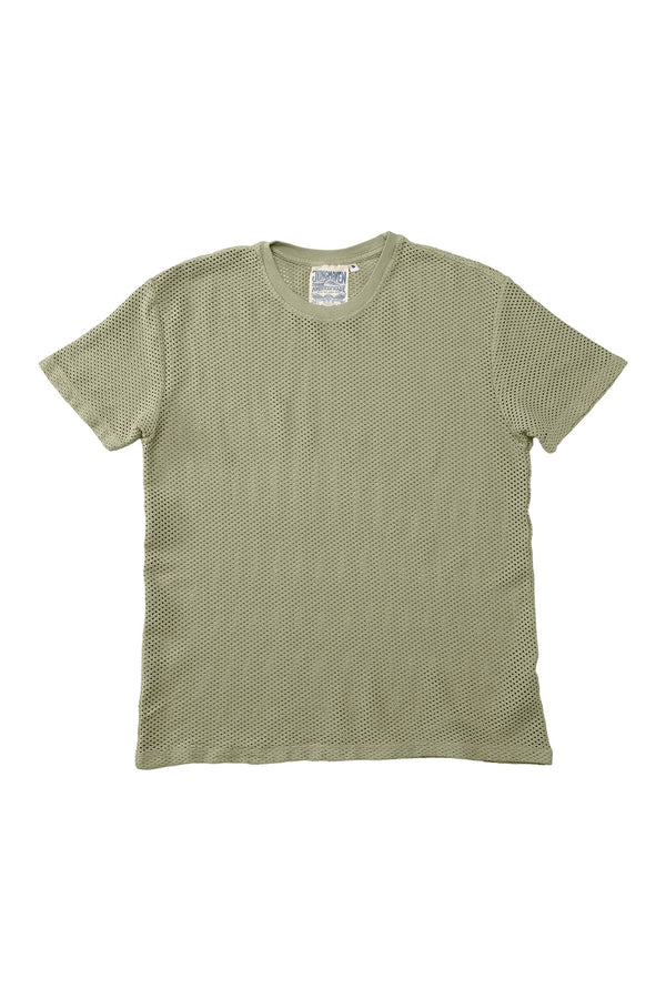 Highline Mesh Tee | Jungmaven Hemp Clothing & Accessories / Color: Desert Khaki