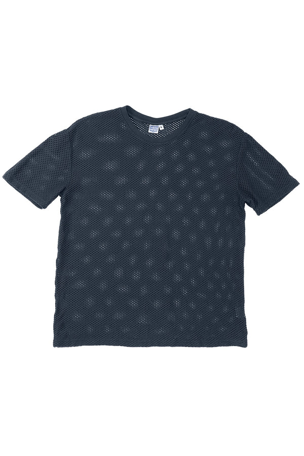 Highline Mesh Tee | Jungmaven Hemp Clothing & Accessories / Color: Navy