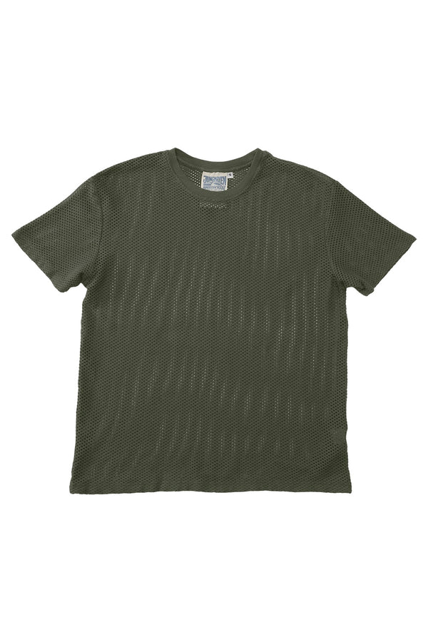 Highline Mesh Tee | Jungmaven Hemp Clothing & Accessories / Color: Olive Green