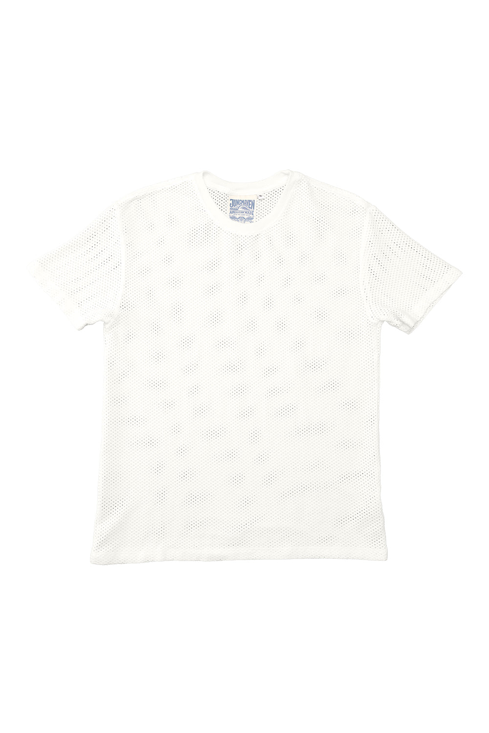 Highline Mesh Tee | Jungmaven Hemp Clothing & Accessories / Color:Washed White