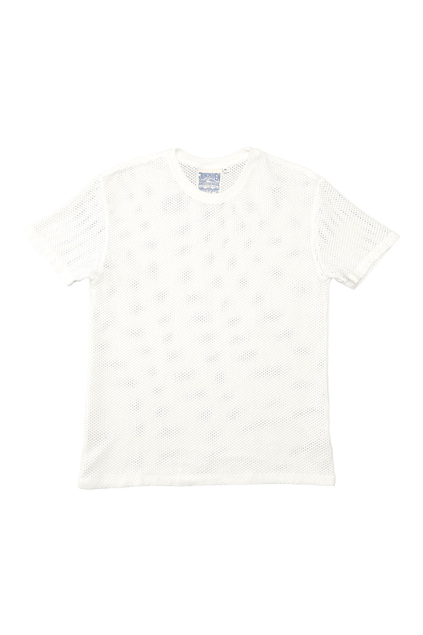 Highline Mesh Tee | Jungmaven Hemp Clothing & Accessories / Color: Washed White