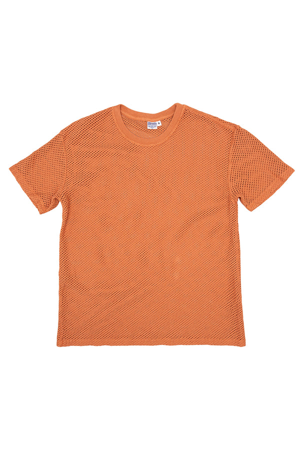 Highline Mesh Tee | Jungmaven Hemp Clothing & Accessories / Color: Pumpkin Spice