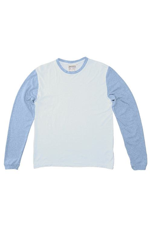 Humbolt Long Sleeve Tee | Jungmaven Hemp Clothing & Accessories / Color: Blue Heaven