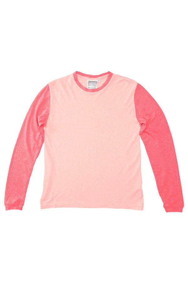 Humbolt Long Sleeve Tee | Jungmaven Hemp Clothing & Accessories / Color: Sunset Coral