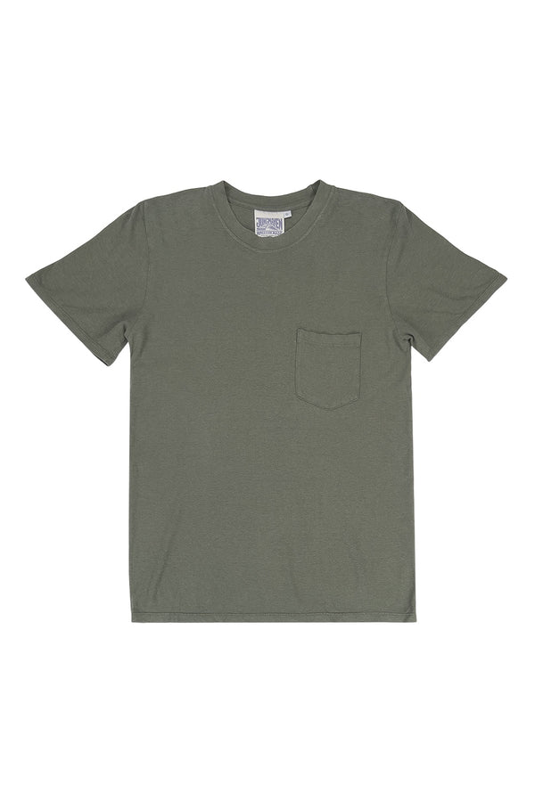 Jung Pocket Tee | Jungmaven Hemp Clothing & Accessories / Color: Olive Green
