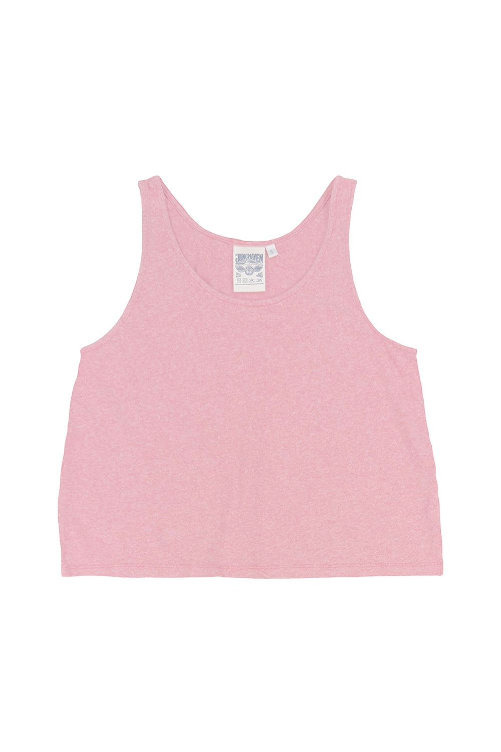 INTIMITE 【2025SPRING NEW】Cotton Hemp Tee Heathered Cropped Tank | Jungmaven Hemp Clothing
