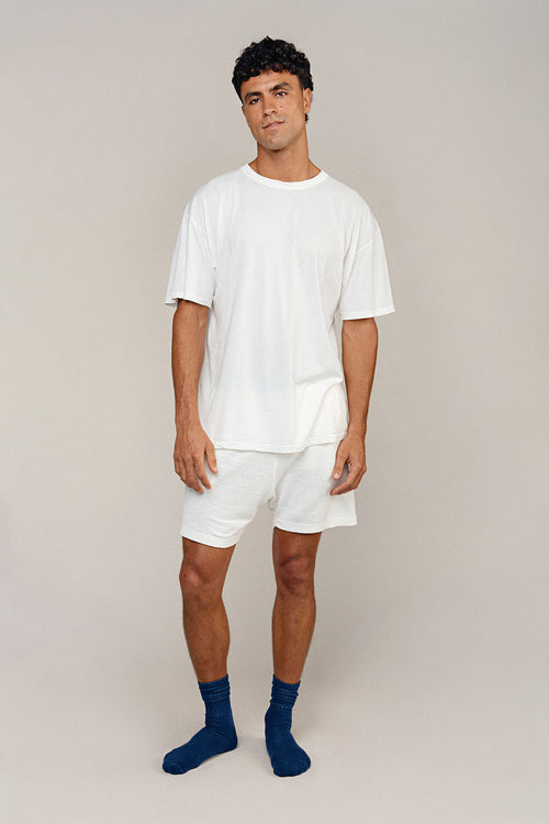 Kona 100% Hemp Short | Jungmaven Hemp Clothing & Accessories / model_desc: Shen is 6’3” wearing L