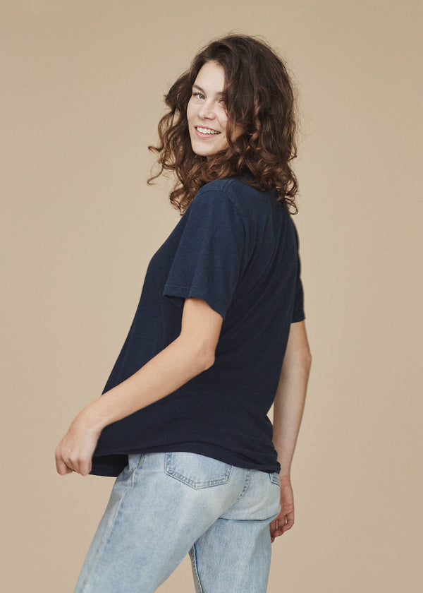 Jung Tee | Jungmaven Hemp Clothing & Accessories / model_desc: Sydney is 5’7” wearing S