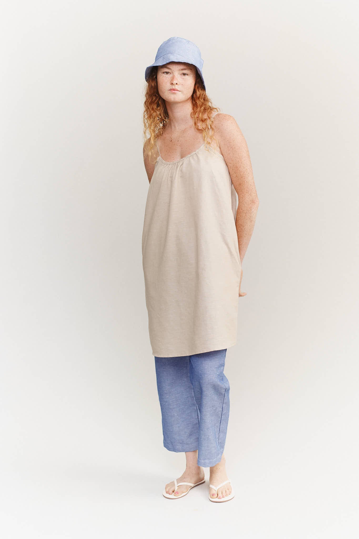 jungmaven beach dress Jungmaven Beach Dress - Pale Yellow