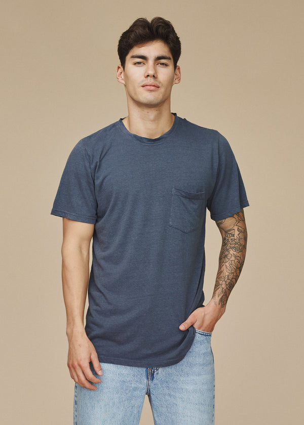 Jung Pocket Tee | Jungmaven Hemp Clothing & Accessories / model_desc: Henry is 6’0” wearing L