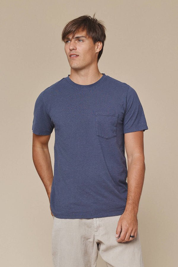 Jung Pocket Tee | Jungmaven Hemp Clothing & Accessories / model_desc: Travis is 6’1” wearing L