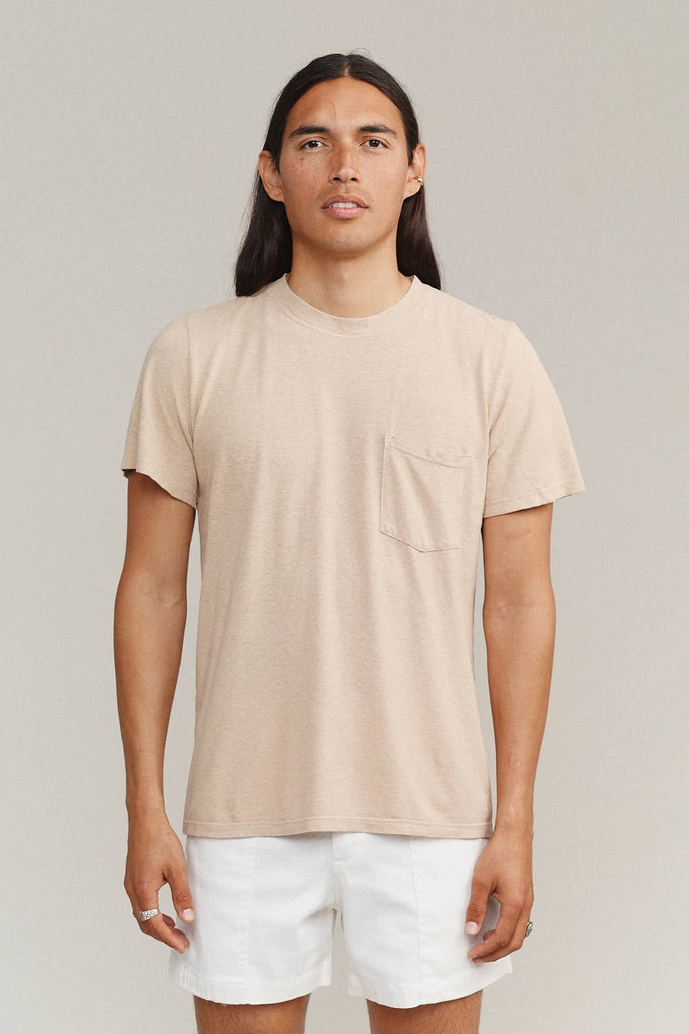 Jung Pocket Tee | Jungmaven Hemp Clothing & Accessories / model_desc: Fabian is 6’0” wearing Large