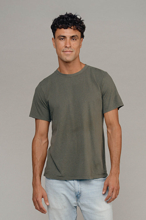 Jung Tee | Jungmaven Hemp Clothing & Accessories / model_desc: Conrad is 6’3