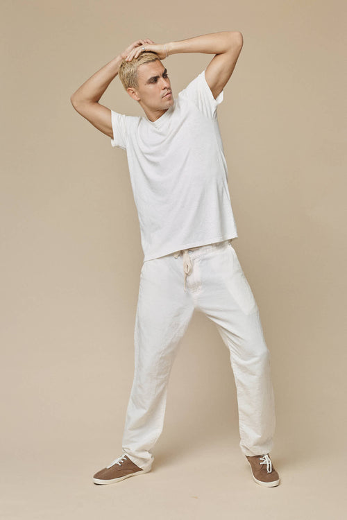 Traverse Pant | Jungmaven Hemp Clothing & Accessories / model_desc: Shen is 6’2” wearing L