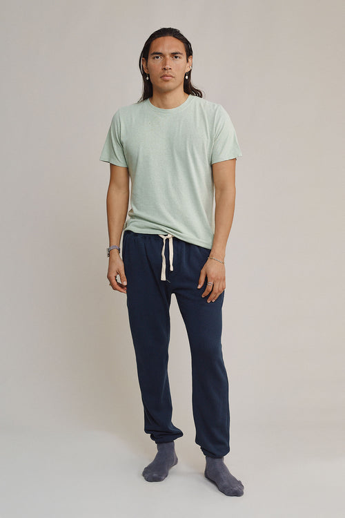 Yelapa Fleece Sweatpant | Jungmaven Hemp Clothing & Accessories / model_desc: Fabian is 6’0” wearing M