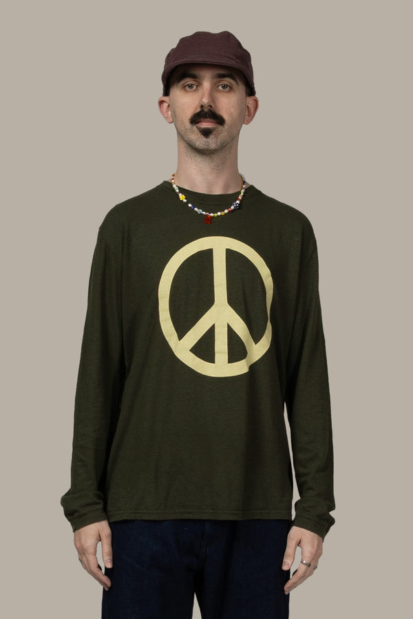 Peace Jung Long Sleeve Tee | Jungmaven Hemp Clothing & Accessories / Color: