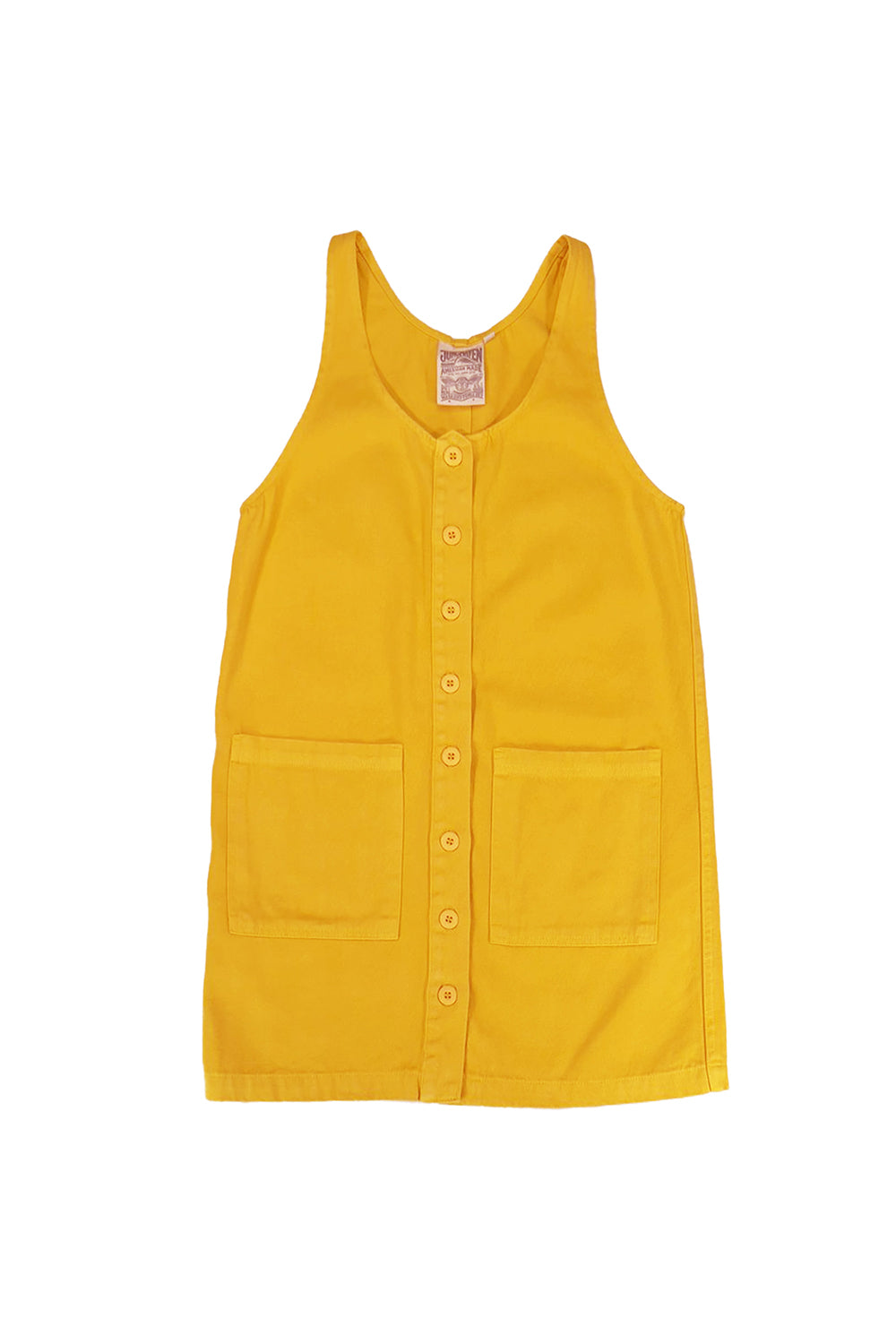 Jumper Dress | Jungmaven Hemp Clothing & Accessories / Color: Sunshine Yellow