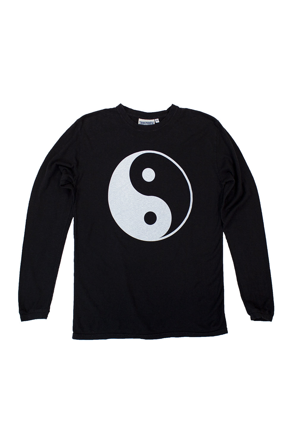 Yin Yang Jung Long Sleeve Tee | Jungmaven Hemp Clothing & Accessories / Color: Black