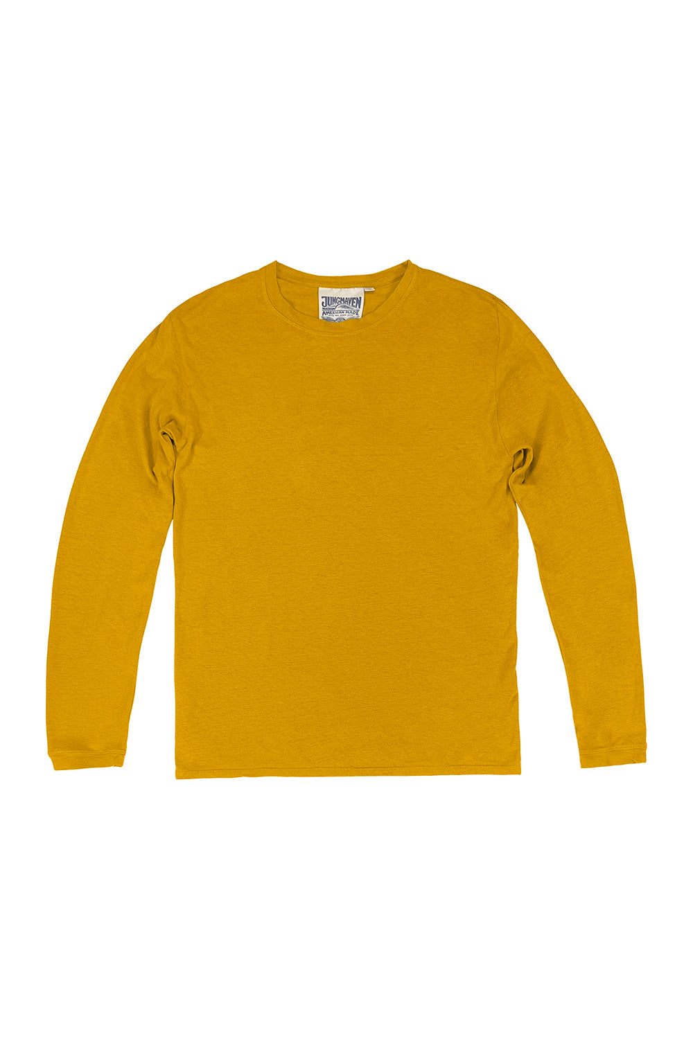 Jung Long Sleeve Tee | Jungmaven Hemp Clothing & Accessories / Color: Spicy Mustard