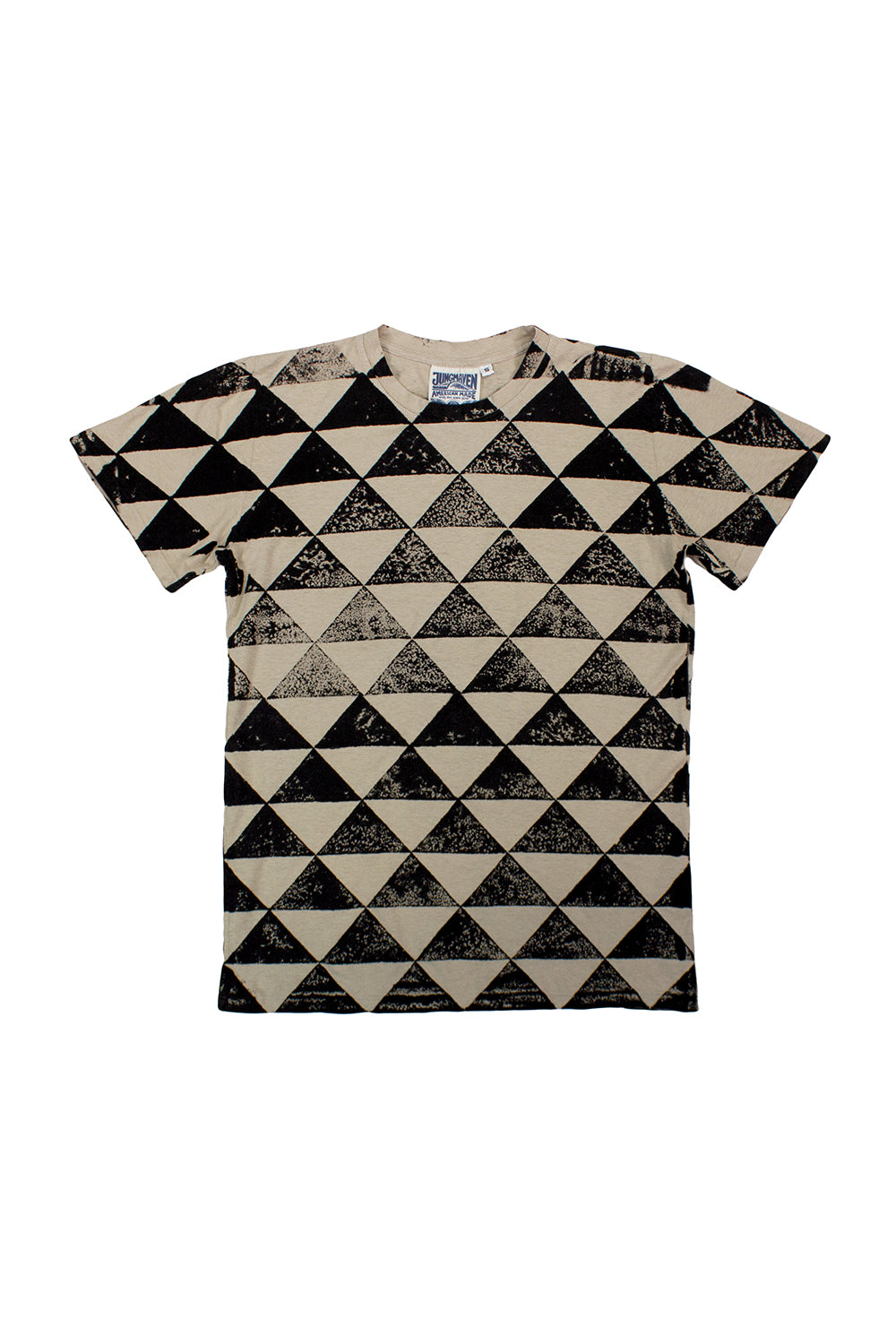 Triangles Jung Tee | Jungmaven Hemp Clothing & Accessories / Color: Canvas
