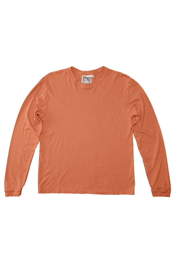 Jung Long Sleeve Tee - Sale Colors | Jungmaven Hemp Clothing & Accessories / Color: Burnt Orange