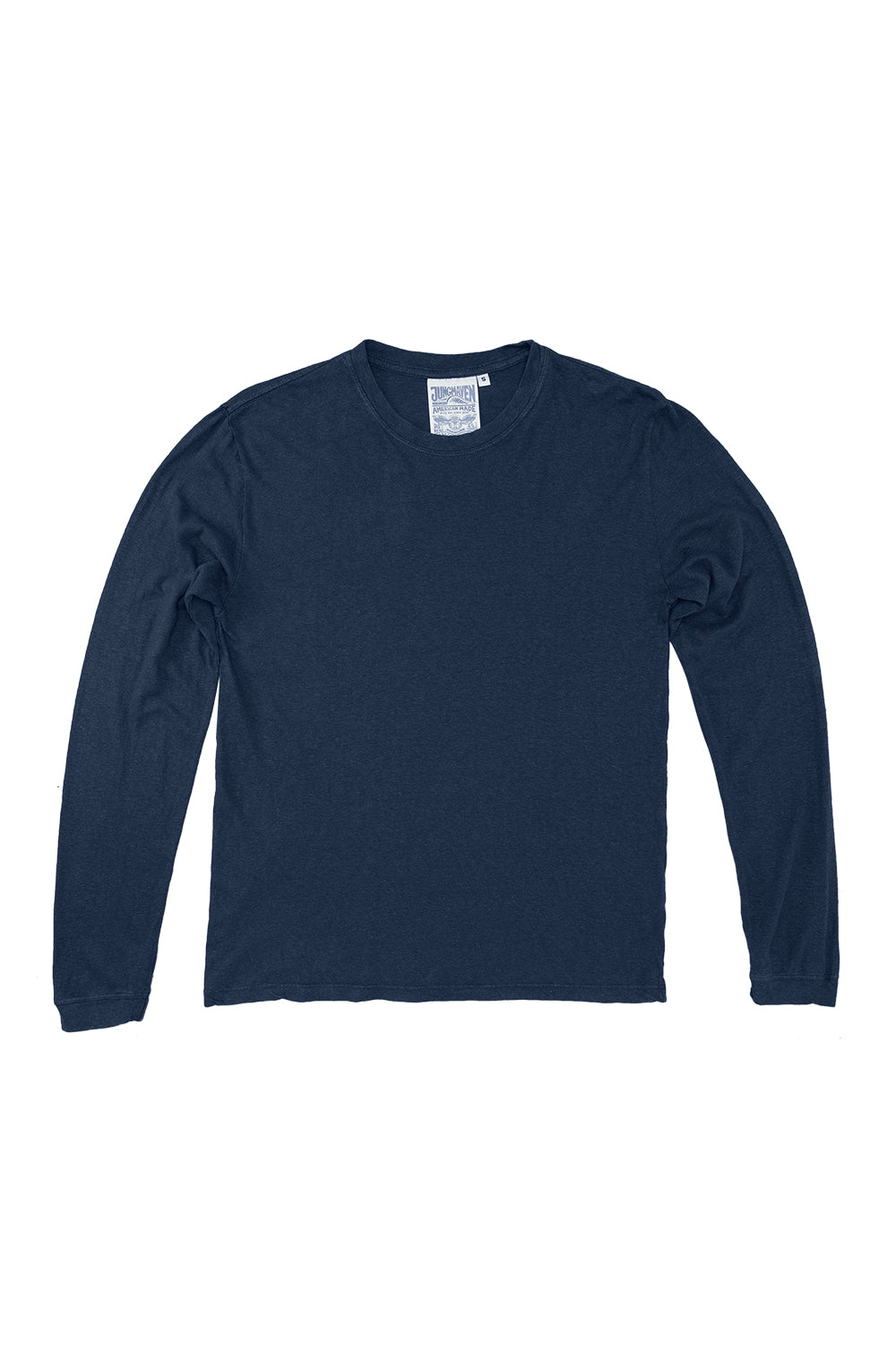 Jung Long Sleeve Tee | Jungmaven Hemp Clothing & Accessories / Color: Deep Indigo