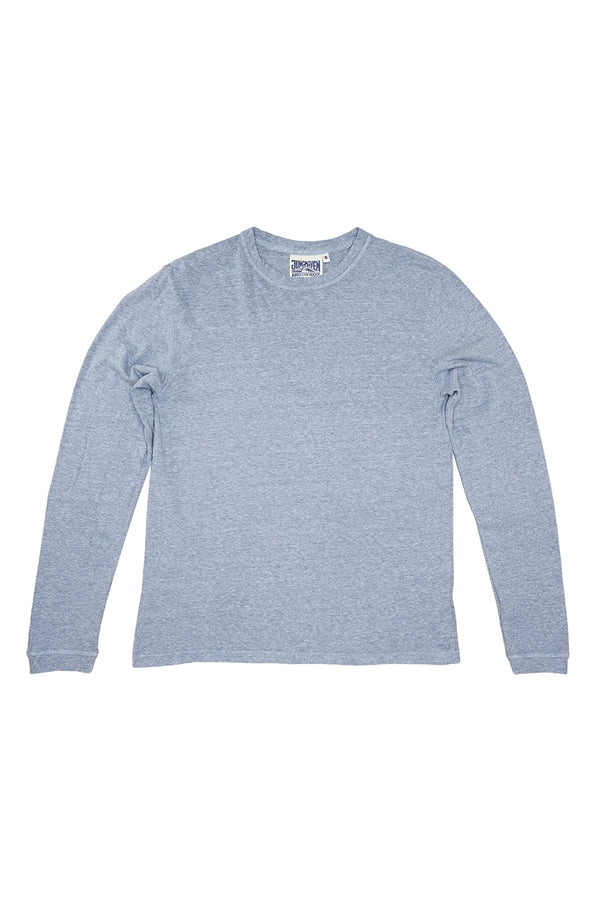 Heathered Jung Long Sleeve Tee | Jungmaven Hemp Clothing & Accessories / Color: Rain Washed