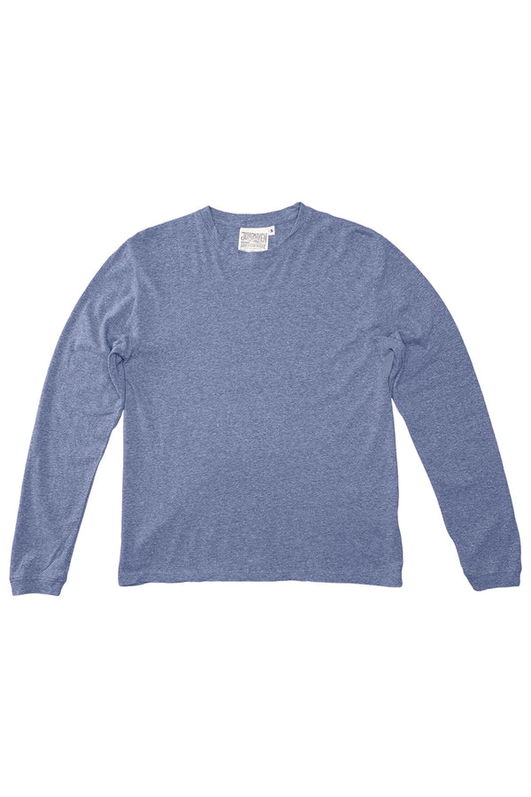 Heathered Jung Long Sleeve Tee | Jungmaven Hemp Clothing & Accessories / Color: Wisteria