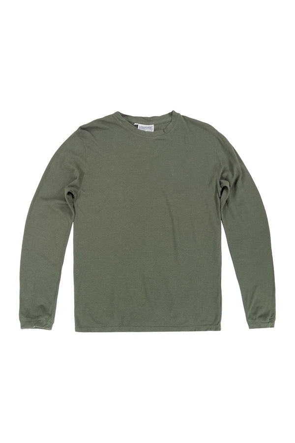 Jung Long Sleeve Tee | Jungmaven Hemp Clothing & Accessories / Color: Olive Green