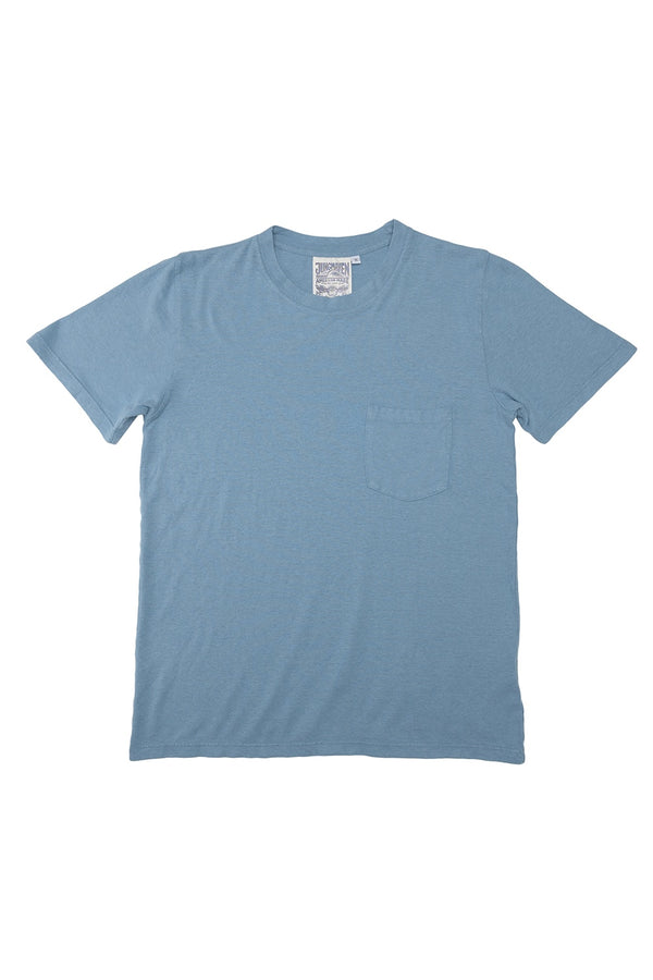 Jung Pocket Tee | Jungmaven Hemp Clothing & Accessories / Color: Blue Heaven
