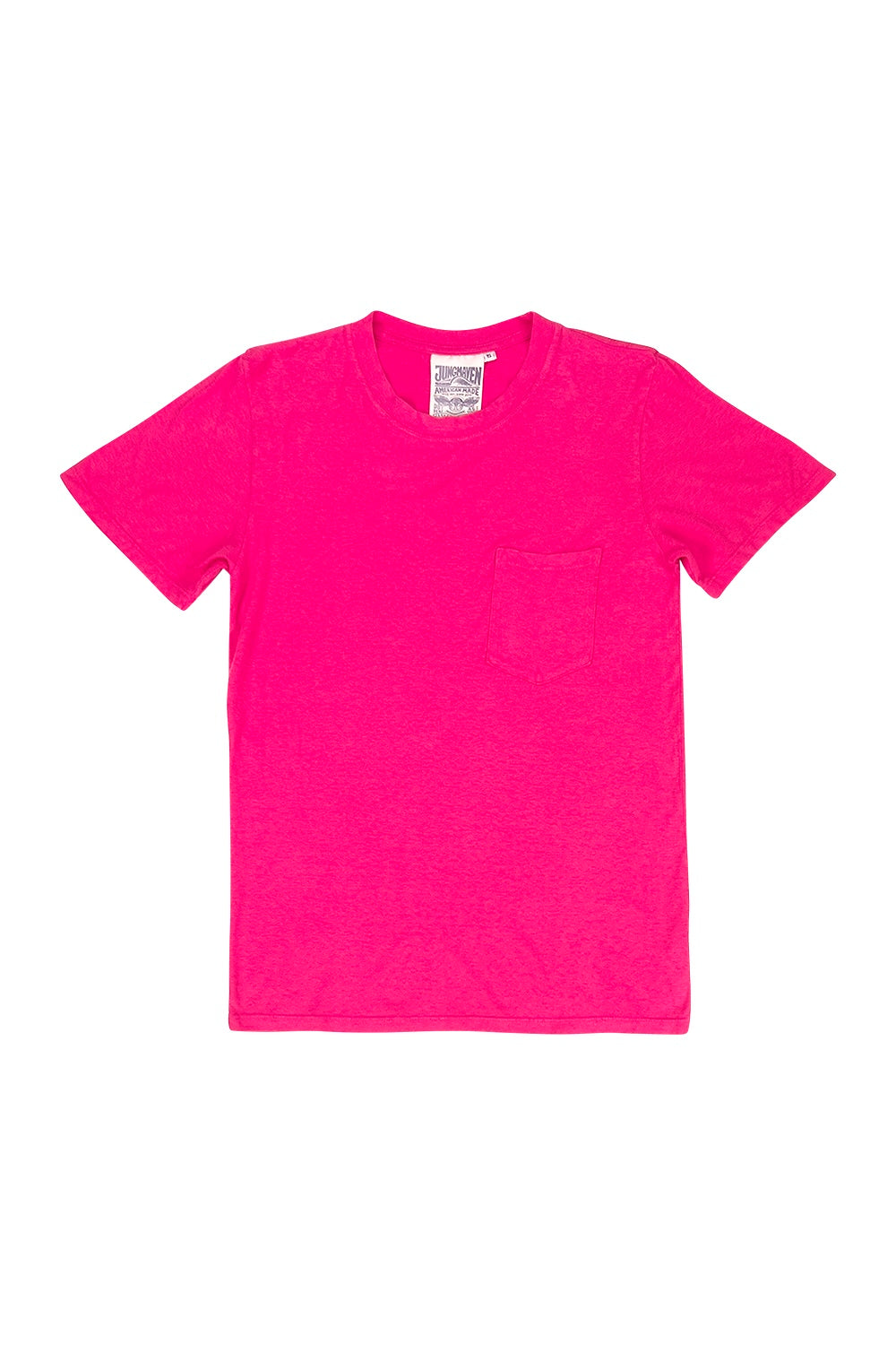 Jung Pocket Tee | Jungmaven Hemp Clothing & Accessories / Color: Pink Grapefruit