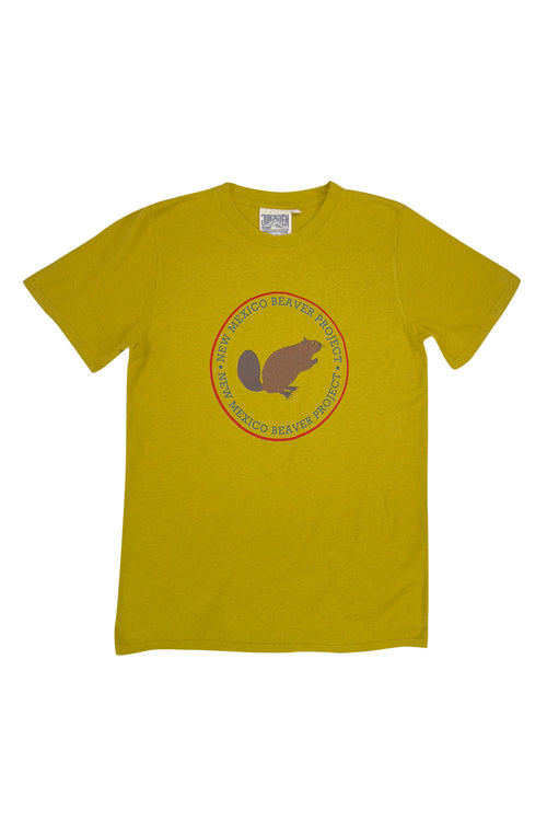 New Mexico Beaver Project Jung Tee | Jungmaven Hemp Clothing & Accessories / Color: Citrine Yellow