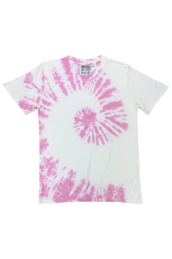 Wave Jung Tee | Jungmaven Hemp Clothing & Accessories / Color: Electric Fuchsia