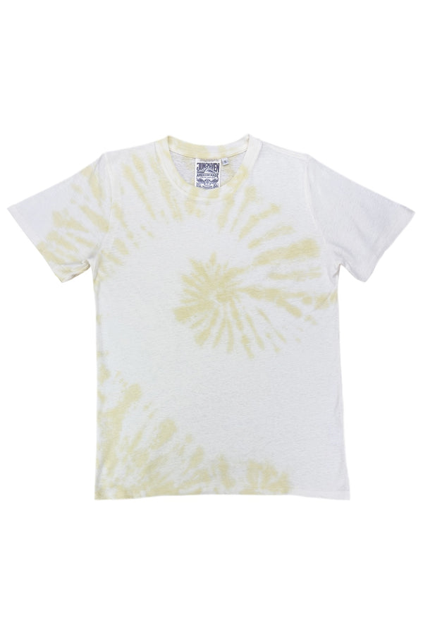 Wave Jung Tee | Jungmaven Hemp Clothing & Accessories / Color: Sunbleached Yellow