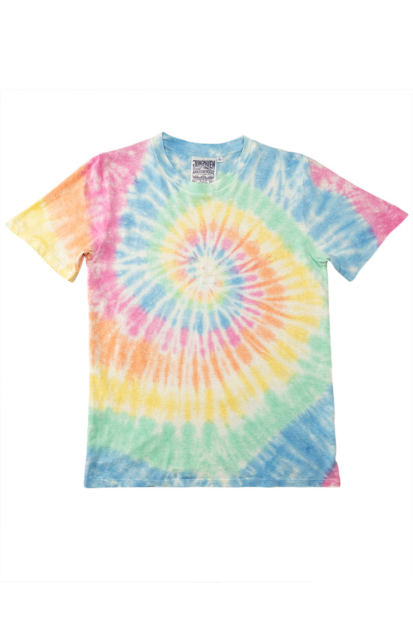 Wave Jung Tee | Jungmaven Hemp Clothing & Accessories / Color: Rainbow