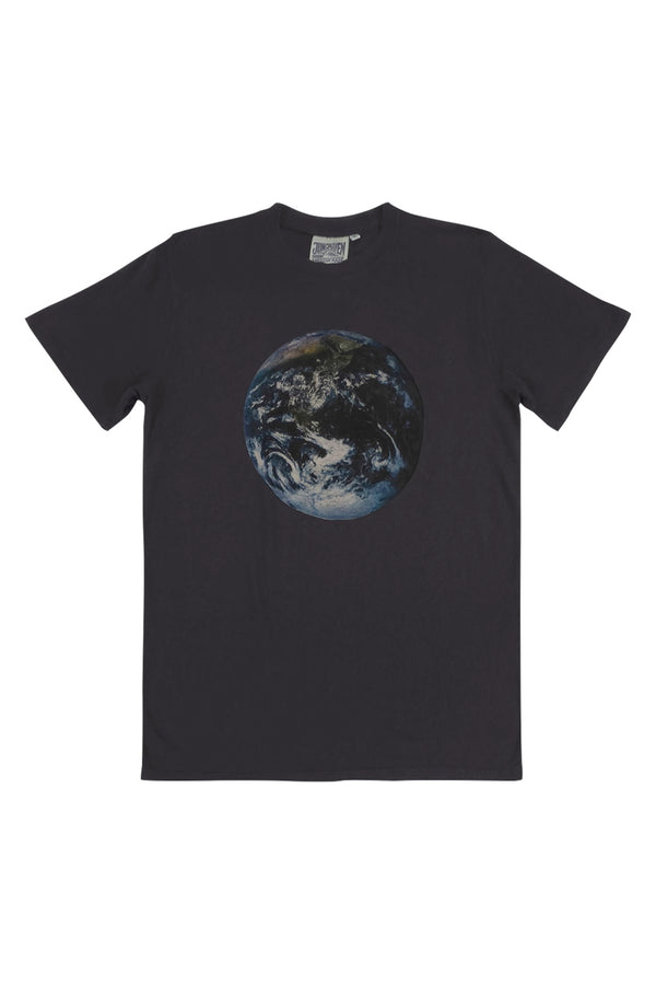 Earth Flag Jung Tee | Jungmaven Hemp Clothing & Accessories / Color: Black