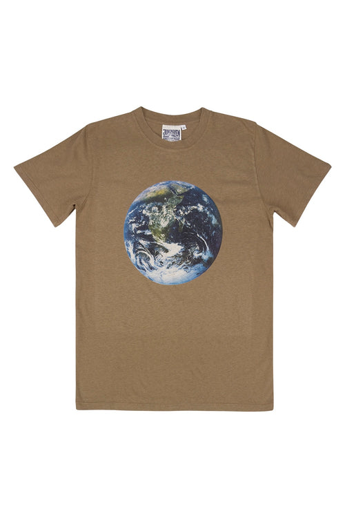 Earth Flag Jung Tee | Jungmaven Hemp Clothing & Accessories / Color: Coyote