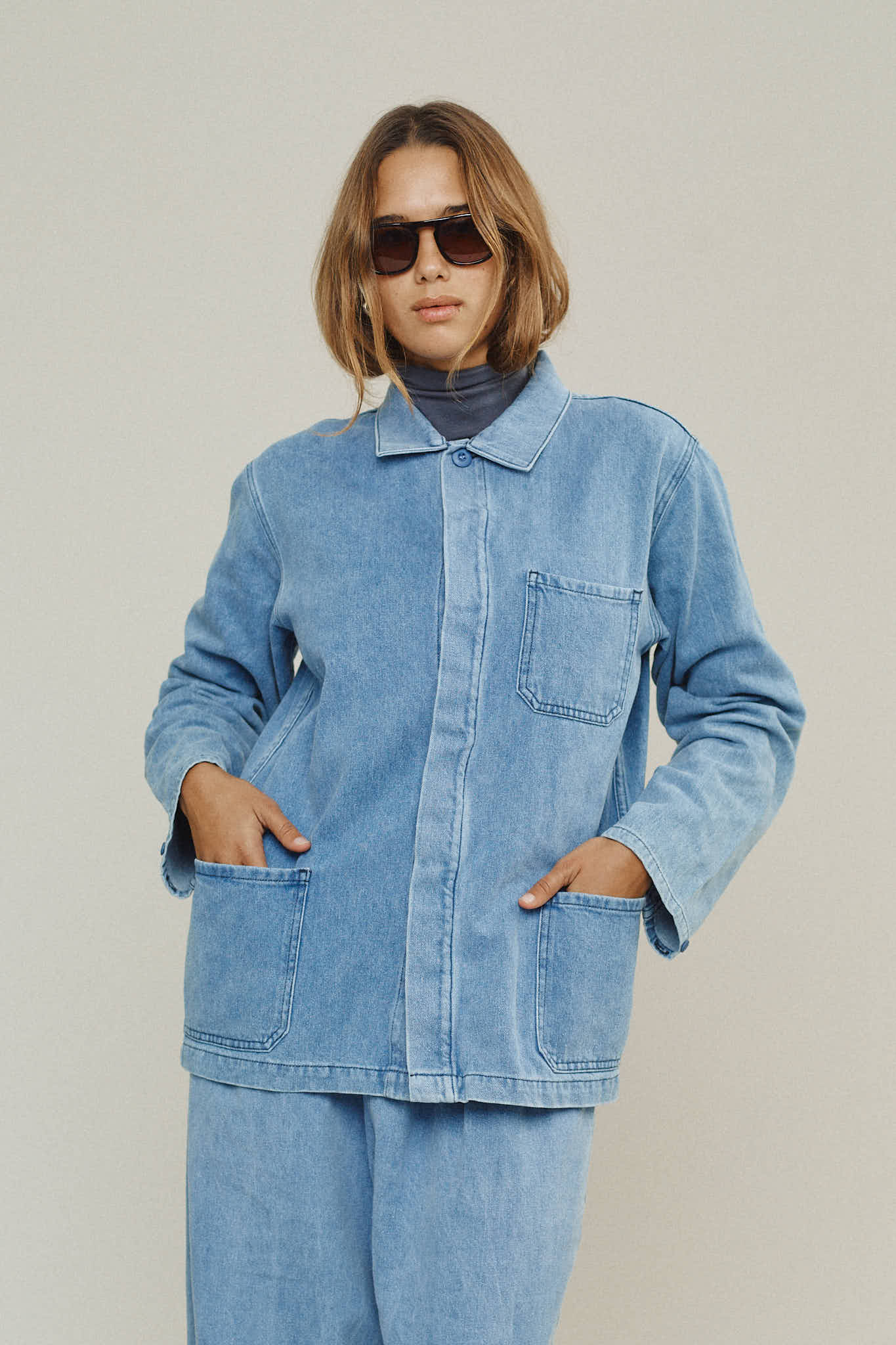 00s USA製 JUNGMAVEN ヘンプコットン カバーオール ジャケット Denim Olympic Jacket | Jungmaven Hemp Clothing & Accessories - USA