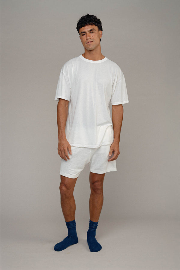 Kona 100% Hemp Short | Jungmaven Hemp Clothing & Accessories / model_desc: Shen is 6’3” wearing L